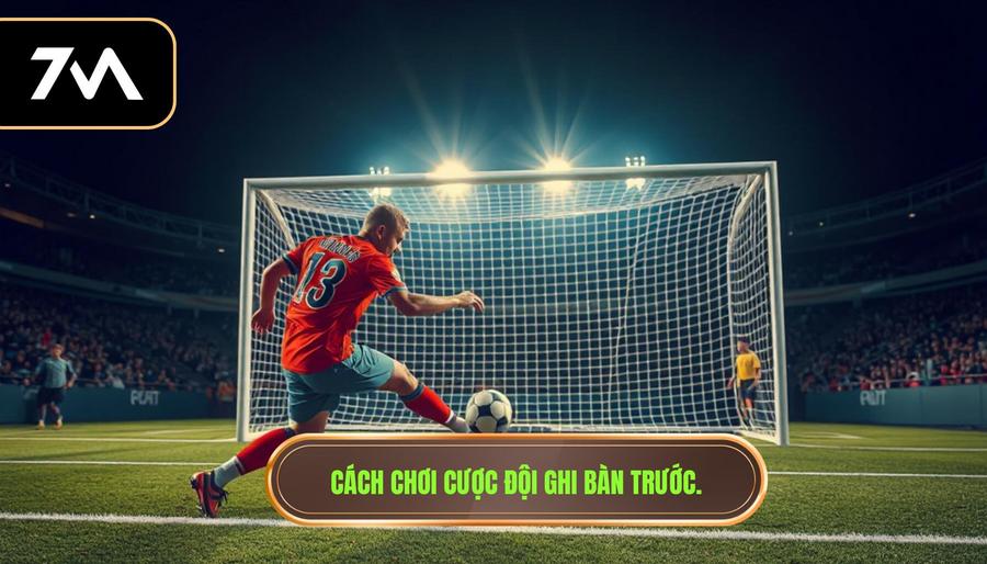 1. Cách chơi cược đội ghi bàn trước.