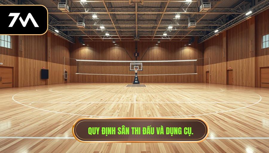 1. Quy định sân thi đấu và dụng cụ.