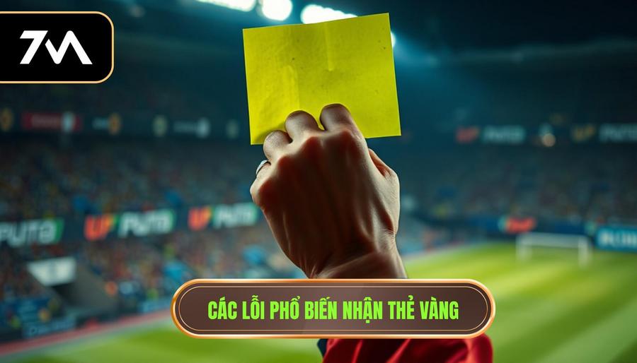 3. Các lỗi phổ biến nhận thẻ vàng